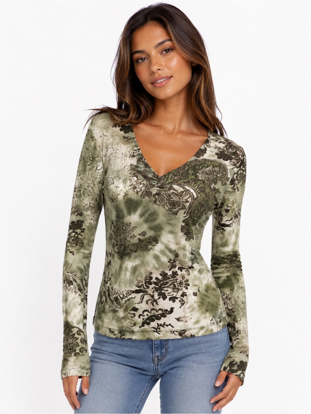 9 Nine West Print Top